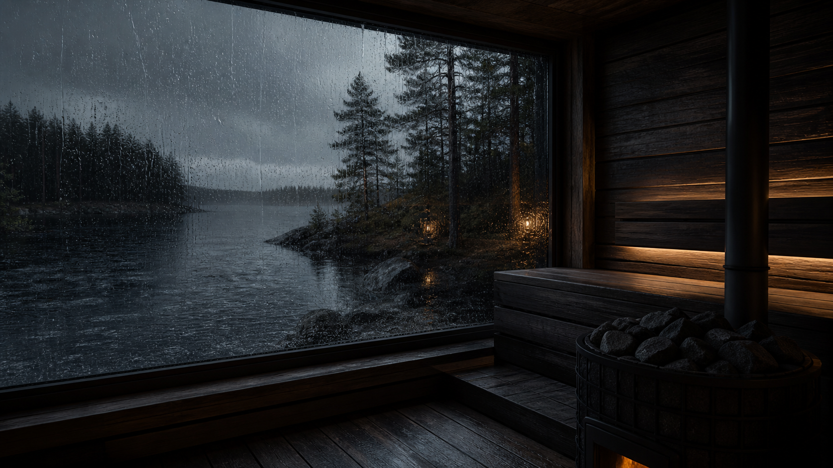 Rainy evening